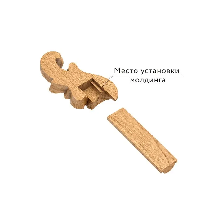 Carved End Cap for Molding N-362R Set for MLD-001 schematic