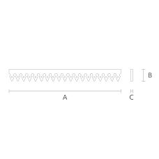 Carved Window Trim NL-4 from wood drawing
