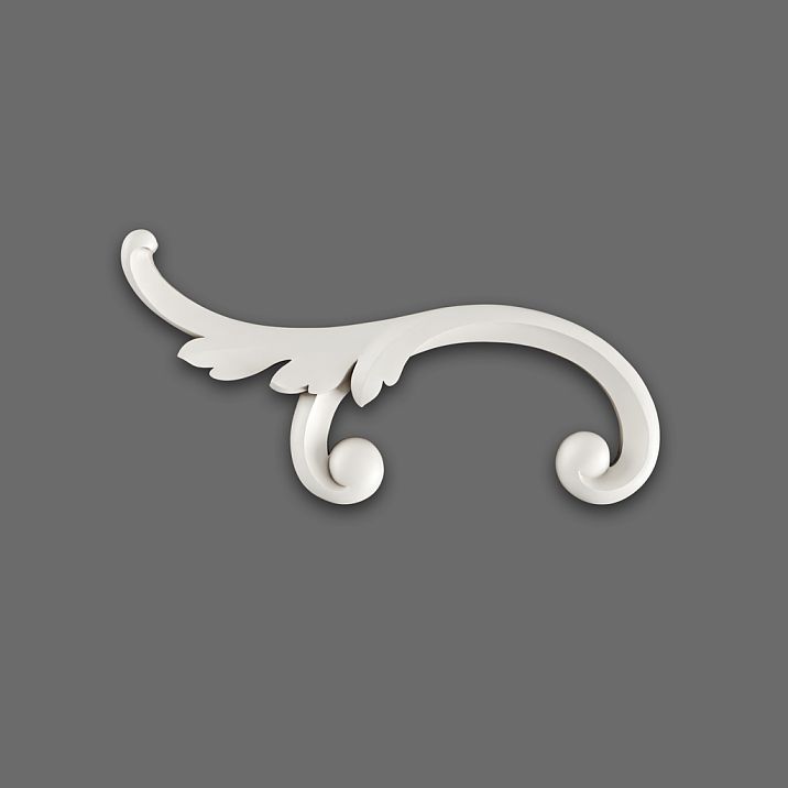 NPU-291L Molded Decor &mdash; a polyurethane decorative overlay with carved relief imitation