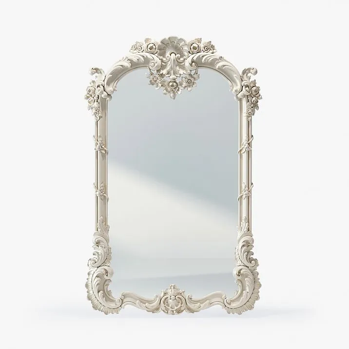 Mirror Louis 008-003 in wooden frame