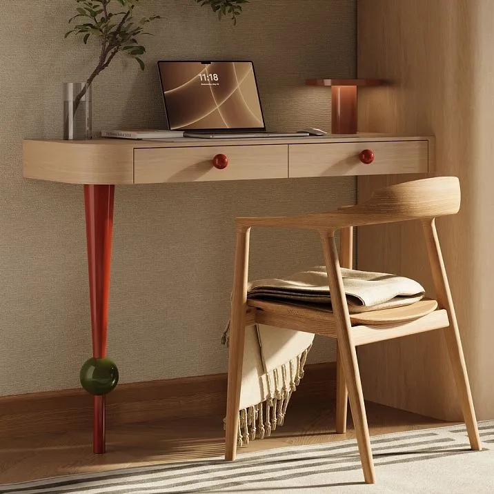 Spherical furniture handle ORB HL-002 in contemporary design on dresser front