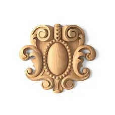 Inlay made from natural and eco-friendly material &mdash; wood