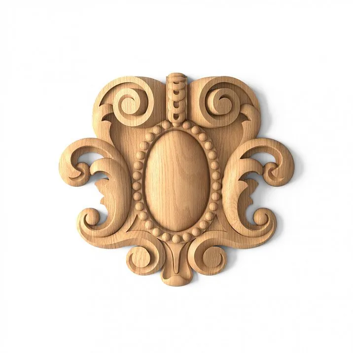 Inlay made from natural and eco-friendly material &mdash; wood