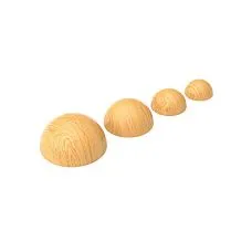 Size range of 3D wooden socket R-085: from 45&times;45&times;22 to 95&times;95&times;46 mm for various design tasks