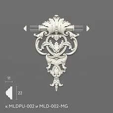 Polyurethane molding MLDPU-2-1.1. Molding decor. Image 699417433d482