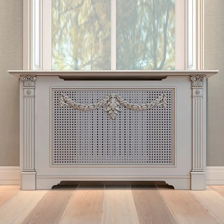 Carved pilaster PLM-015 for interior use in furniture and walls