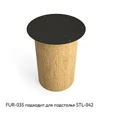 Mounting plate FUR-035 view on support