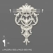 Polyurethane molding MLDPU-3-1.1. Molding decor. Image 69944011985c1