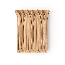 Carved Capital KL-007 from Solid Oak