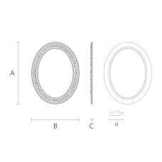 Buy Carved Frame RM-010 Drawing