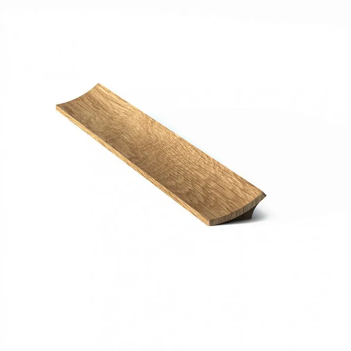 Beautiful and convenient wooden furniture handle Twist HL-020 view on cabinet doors