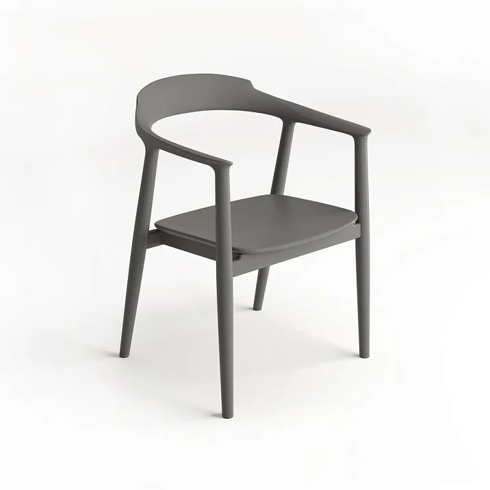 Chair Hans 004-002 graffiti, front view