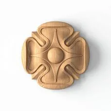 Decorative Oak Rose R-003