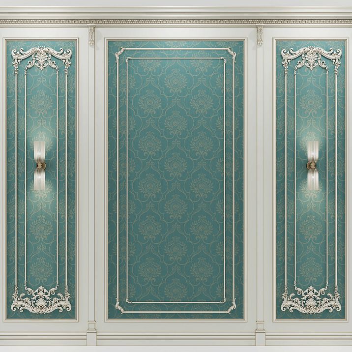 Carved overlay MLD-4U-2R interior photo of wall