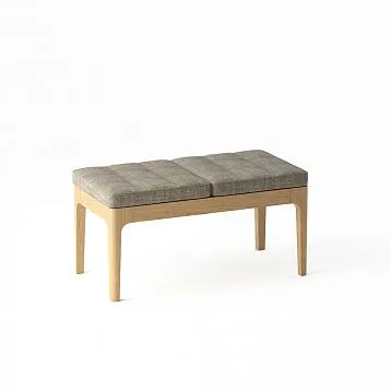 Banquette frame made of solid wood