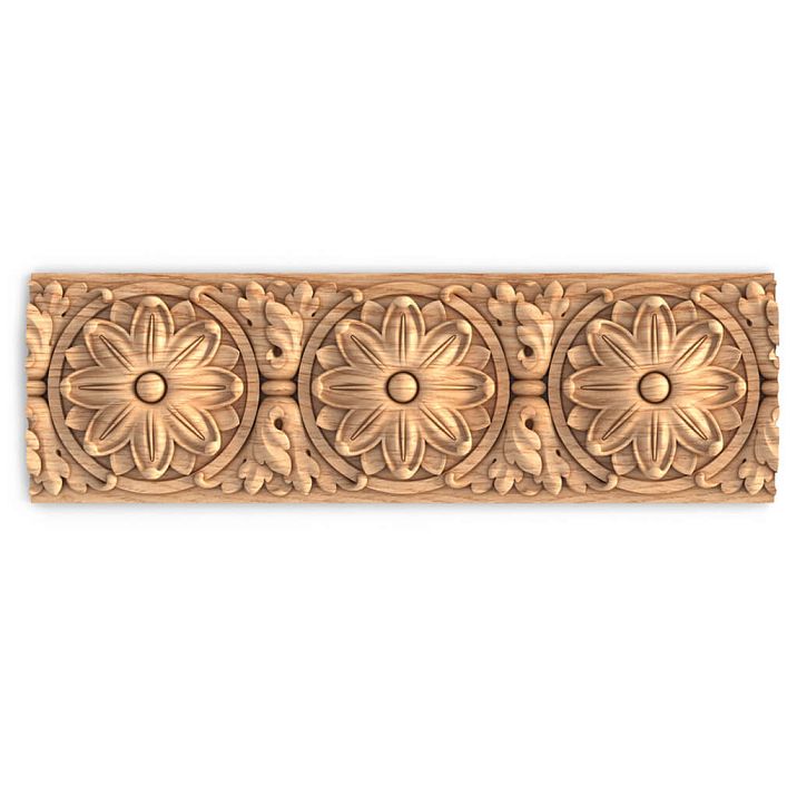 Carved trim K-067 for an elegant interior