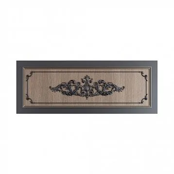 Лепной декор NPU.VRS-006 с детализированным растительным орнаментом