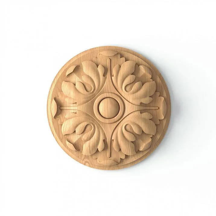 Decorative Oak Socket R-001