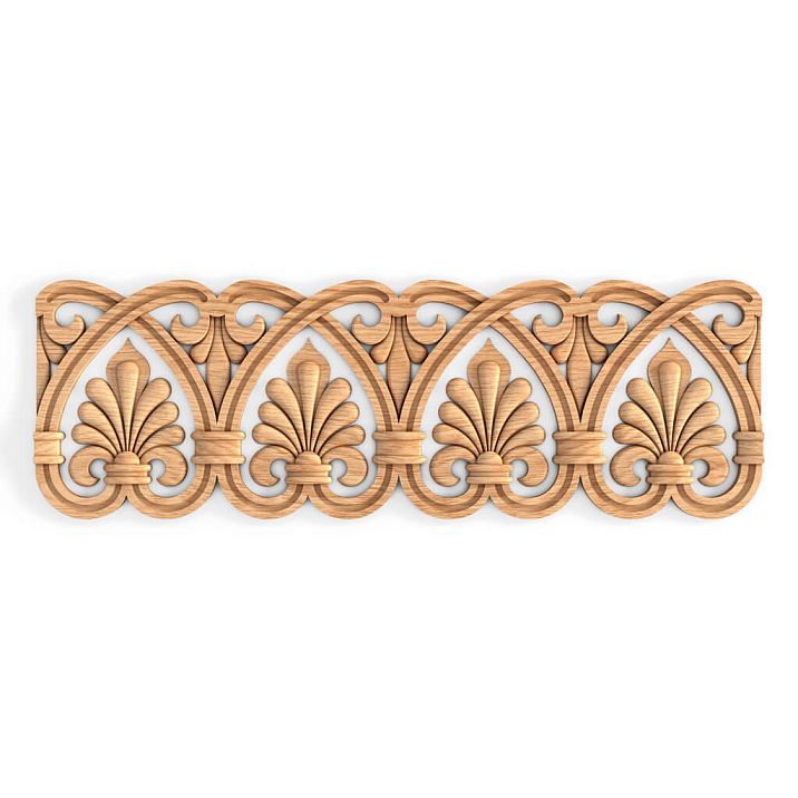 Carved molding K-064 for an elegant interior