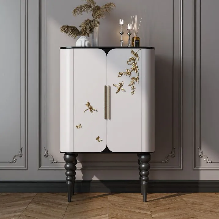 Polyurethane molding decorative dragonfly for decorating interiors of rooms in a modern style.