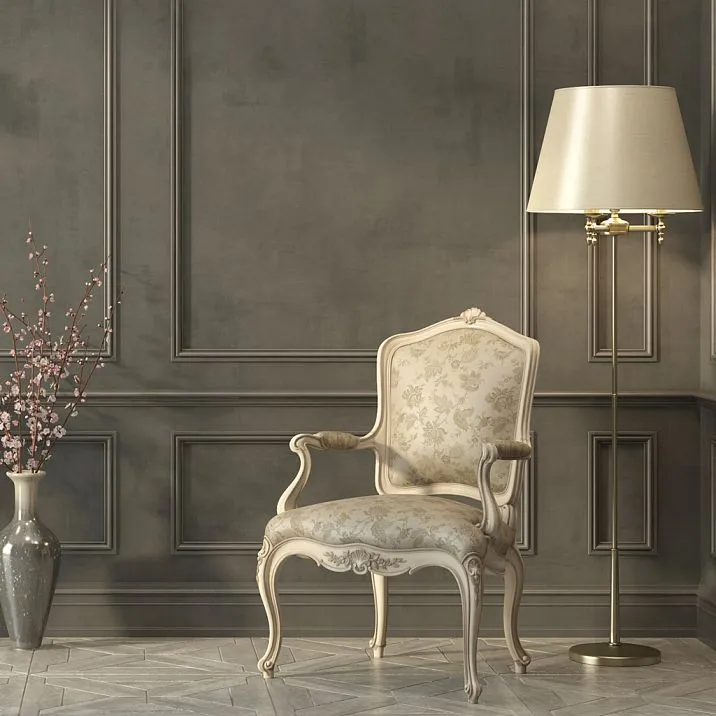 Versailles 004-001 Chair in Solid Wood, Photo in Interior