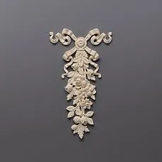 Carved overlay NPU-042 made of polyurethane - a decorative element for interior