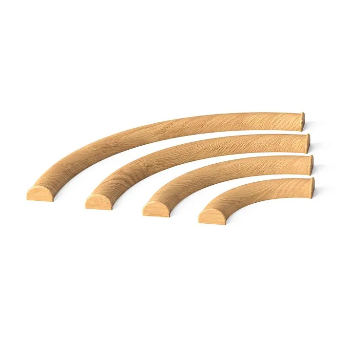 Solid wood corner molding MLD-027U-1 for interior decoration