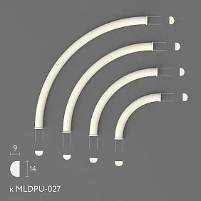 Лепнина из полиуретана MLDPU-027U-2
