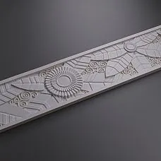 Order polyurethane plant molding KPU-103, decorative elements for renovation and design photo