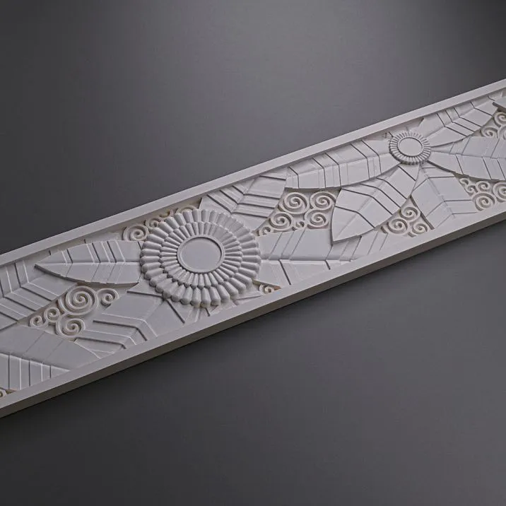 Order polyurethane plant molding KPU-103, decorative elements for renovation and design photo