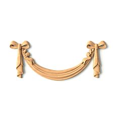 Carved applique N-079-2, with bow usage