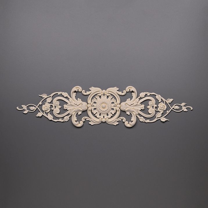Door panel adorned with NPU.VRS-004 molding decor in a classical interior.
