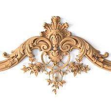 Frame RM-047 detailed view of carving wooden