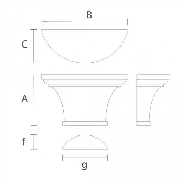 Carved Capital KL-066 for Elegant Interior