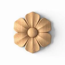 Carved Rosette R-036 on Furniture Facade