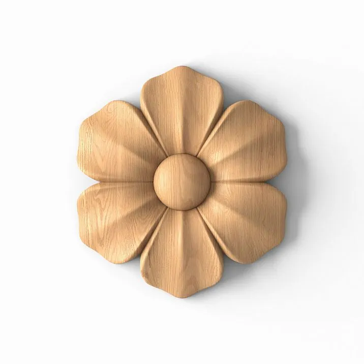 Carved Rosette R-036 on Furniture Facade