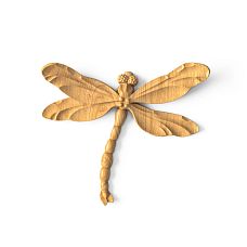 Carved overlay N-485 in the shape of a dragonfly