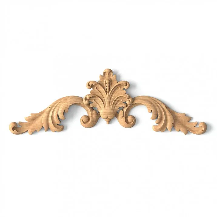 Mounted element N-122 for wall decoration in classic style