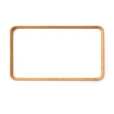 Delicate carving on frame RM-052 made of natural wood, decorative frame for paintings and mirrors