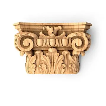 Carved Capital KL-005 in Luxurious Interior