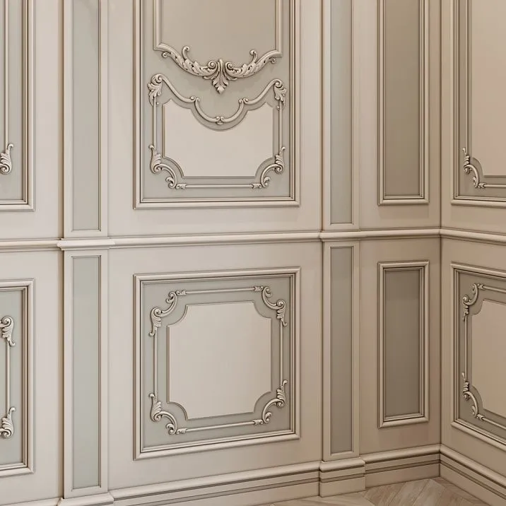 Carved Inlay N.VRS-002-1, Wall Decoration in Interior Photo