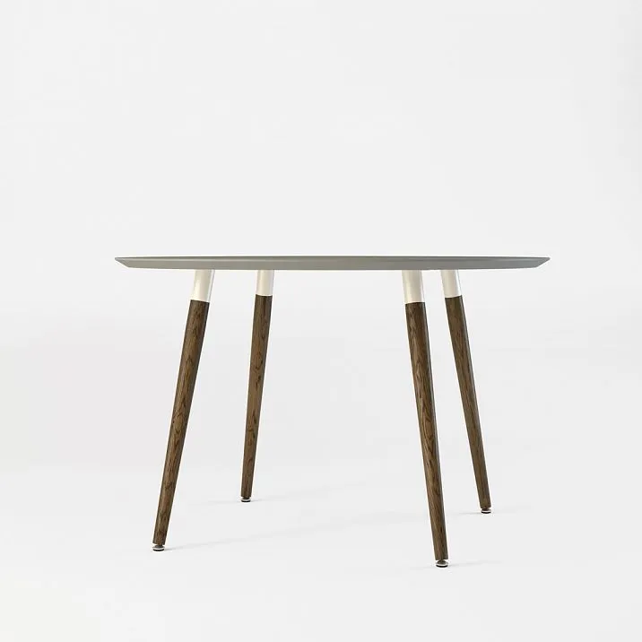 Fjord 002-007 table in isometric view on white background