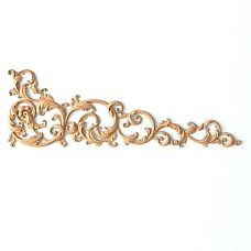 Carved overlay N-442R on furniture fronts photo