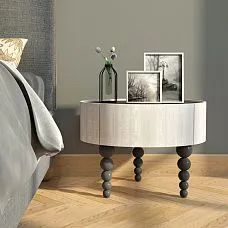 Turned furniture leg MN-233. Furniture legs and supports. Image 6801dbfb69a96