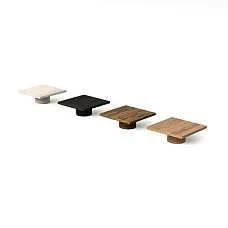 Painted wooden furniture handles