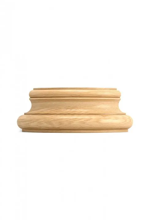 Base for Pilaster BS-005 from wood for furniture