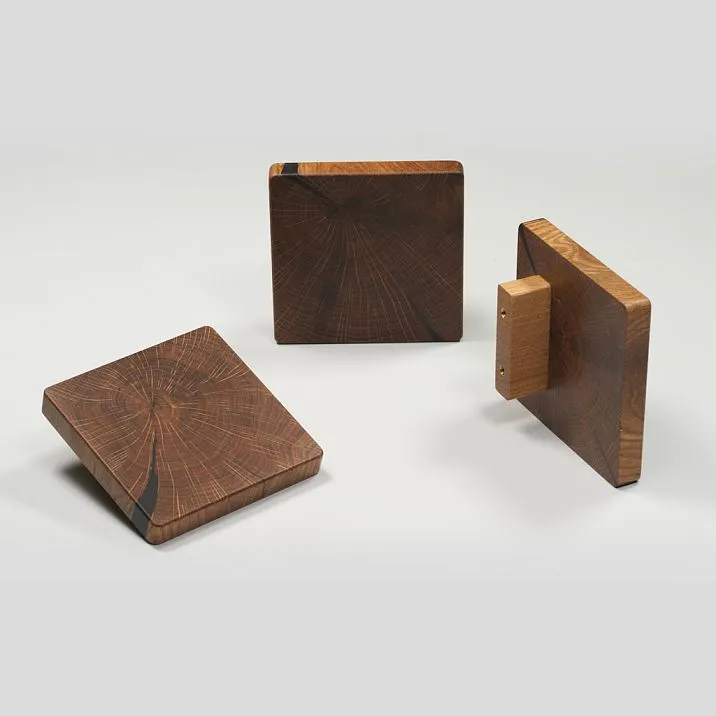 Idea for using a Rustic HL-057M coated square furniture handle