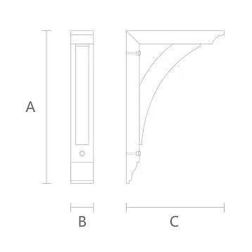 Wooden bracket KR-071. Brackets. Image 690b07e7a84e4