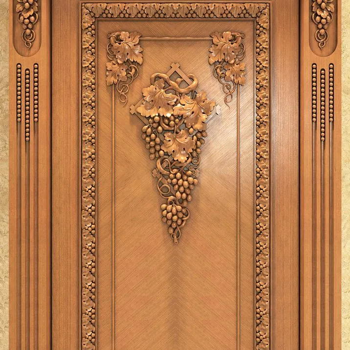 Carved interior decoration, Grape Collection, Inlay N-252R
