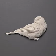 Polyurethane bird applique NPU-482R &ndash; interior and office decoration photo